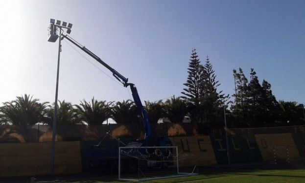 G&aacute;ldar: Mejoras en la iluminaci&oacute;n de las instalaciones deportivas