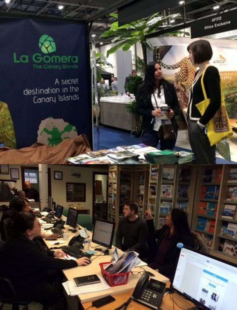 La Gomera muestra su oferta de turismo en la Telegraph Travel Show de Londres