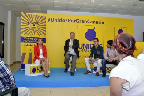 Fren&eacute;tica y trepidante semana para Unidos por Gran Canaria