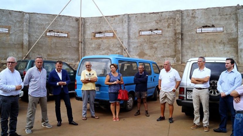 El alcalde de G&aacute;ldar solicita mejoras para las fincas en producci&oacute;n de Botija