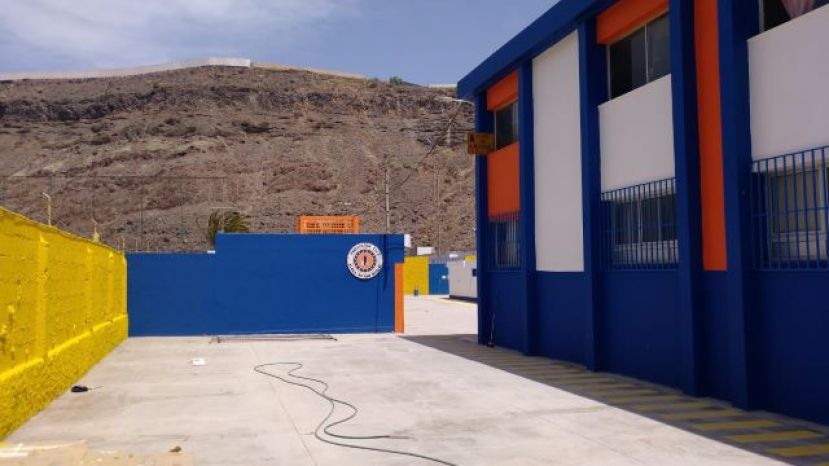 La Aldea: Serie de mejoras en la zona deportiva Los Cascajos