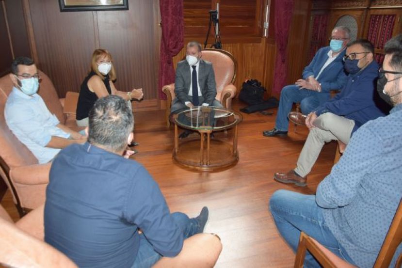 La consejera de Medio Ambiente del Cabildo de Gran Canaria visita Gáldar