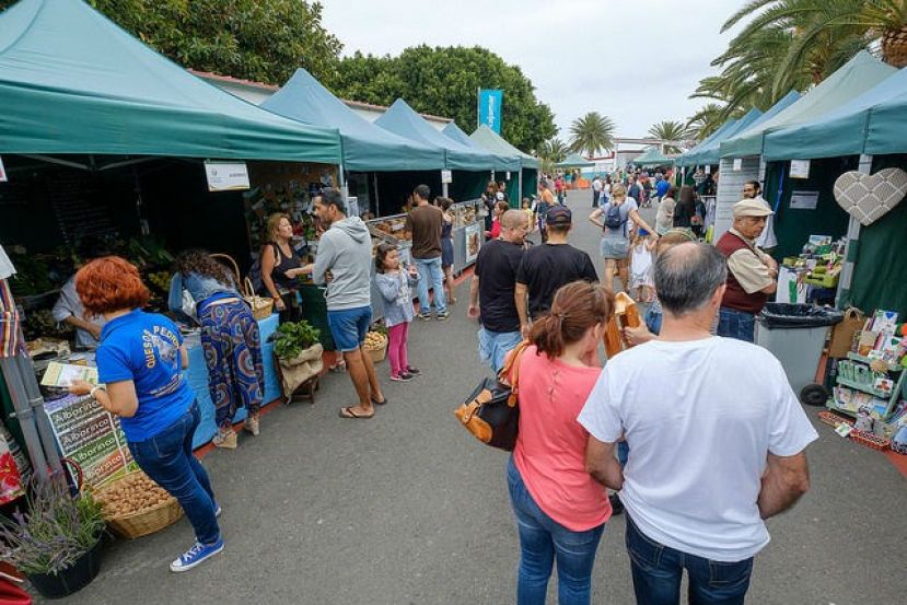 Éxito de la vuelta a las elaboraciones naturales en la Feria de la Ecología de GC