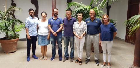Agaete: Segundo curso de la Escuela de Baloncesto del CB Gran Canaria