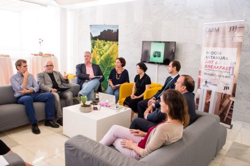 La artista japonesa Midori Mitamura presenta el proyecto &lsquo;Art &amp; Breakfast&rsquo; que desarrolla en su residencia art&iacute;stica