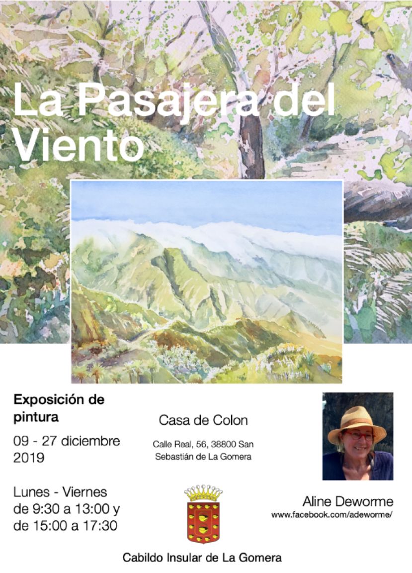 La Gomera: La Casa Colón acoge la exposición ´La pasajera del viento&#039;
