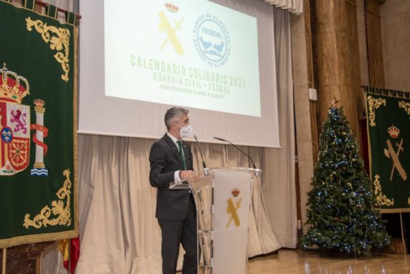 Calendario Solidario 2021 de la Guardia Civil a favor de los Bancos de Alimentos