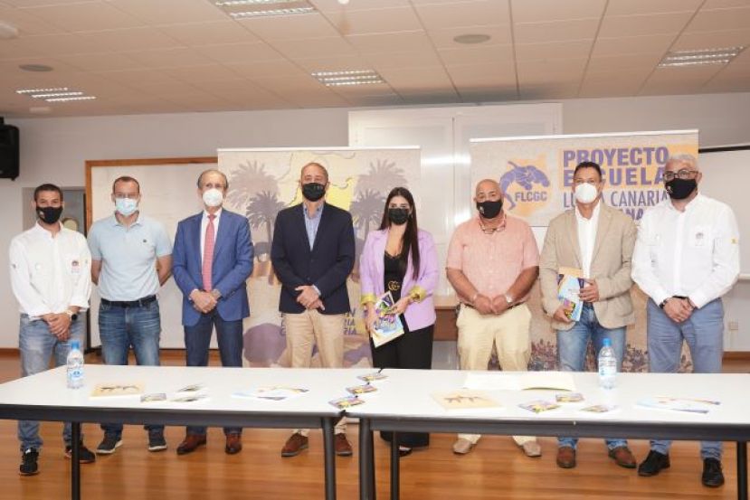 Lucha Canaria: El Proyecto Escuela se exportar&aacute; a la isla de El Hierro