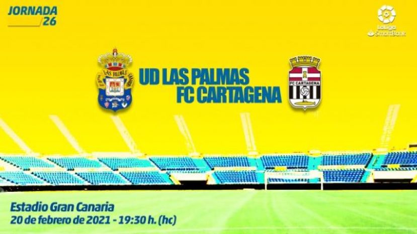 Radio Faro del Noroeste retransmite a las 19.30 horas: UD. Las Palmas - FC Cartagena
