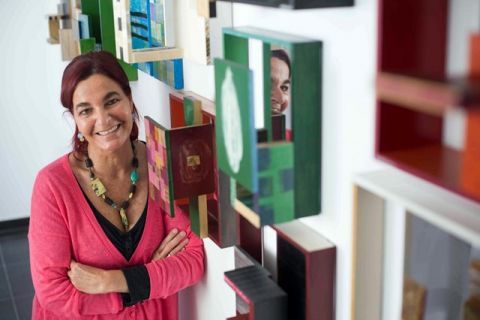 Muestra individual &lsquo;Geometr&iacute;as&rsquo; de la creadora Marta Vega