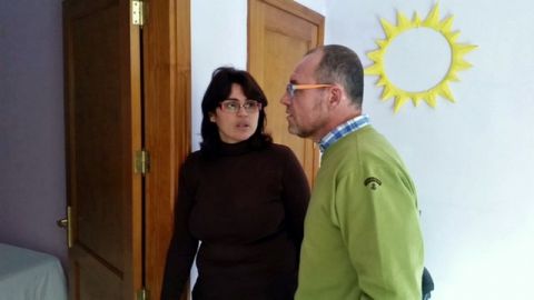 Guía: José Miguel Álamo visita la Residencia para Mayores