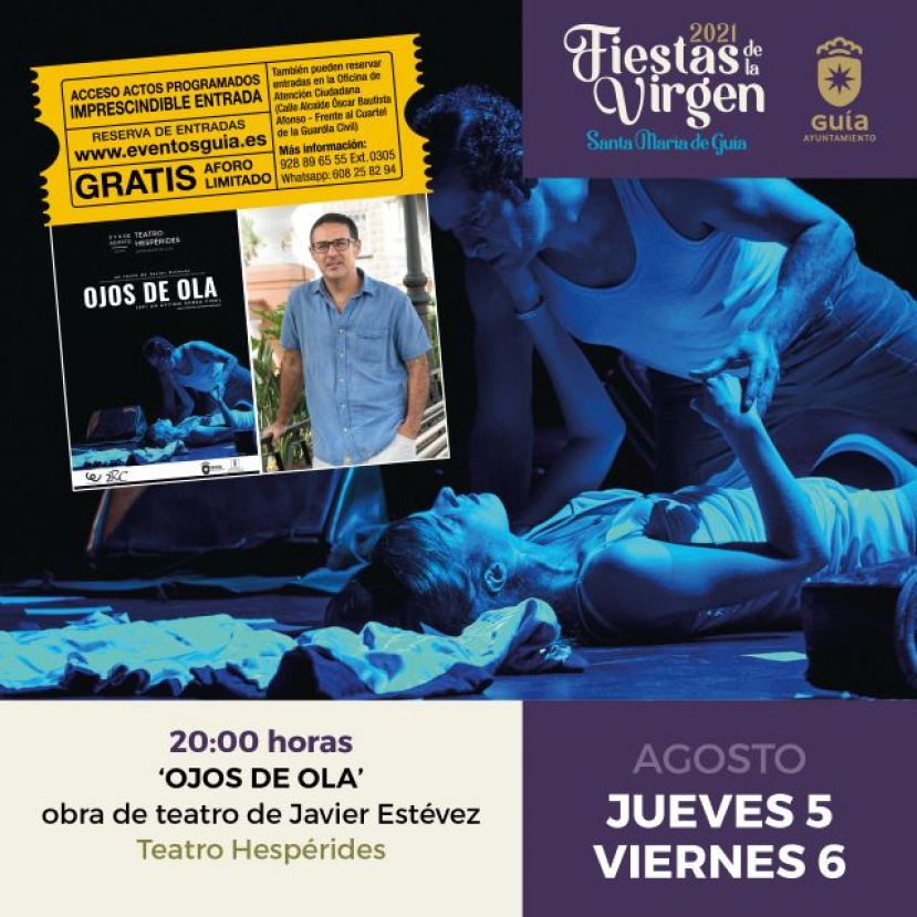 Últimas entradas para la nueva obra de teatro de Javier Estévez, ‘Ojos de Ola’