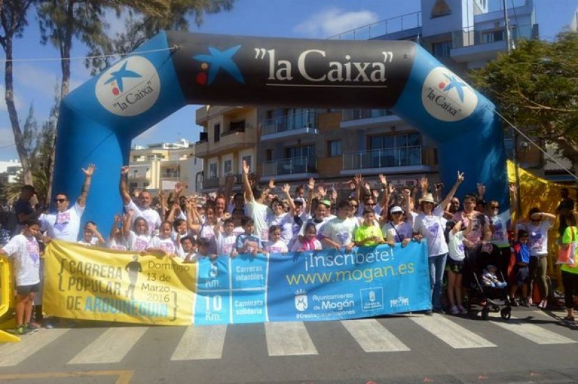 Participaron mas de 1.000 personas en la III Carrera Popular de Arguineguín