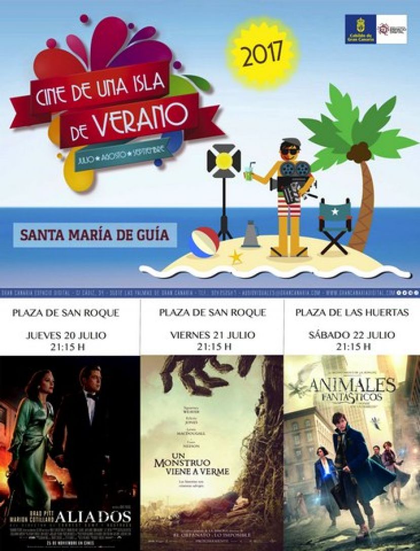 Este jueves, 20 de julio, llega a Gu&iacute;a el ciclo itinerante &ldquo;Cine de una Isla de Verano&rdquo;