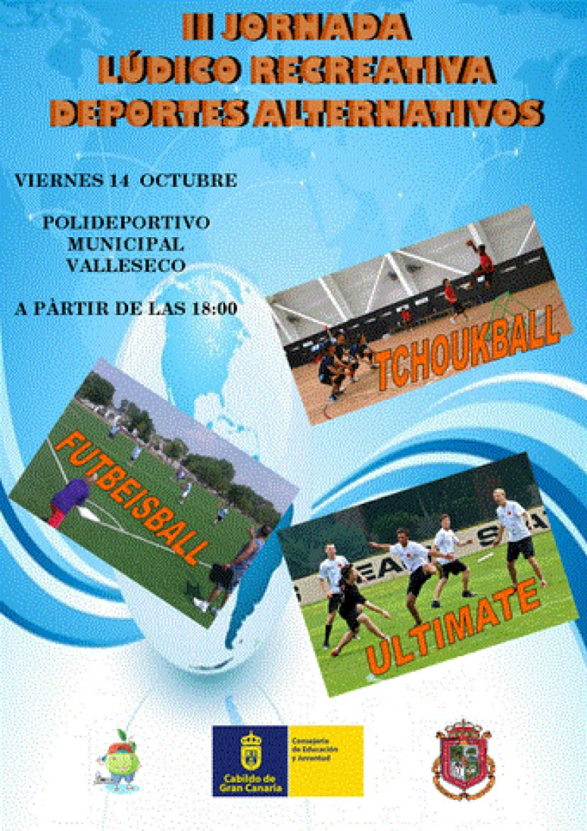 Los deportes de moda en las II Jornadas L&uacute;dico recreativas de Valleseco