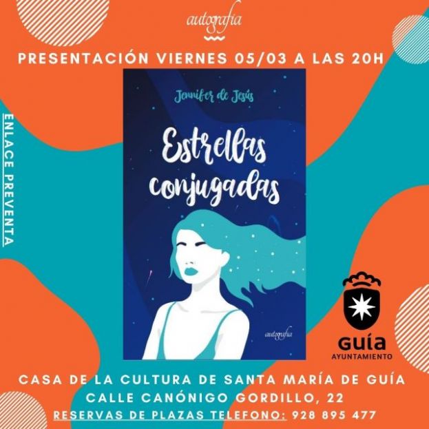 Gu&iacute;a: Presentaci&oacute;n del libro &lsquo;Estrellas Conjugadas&rsquo; de la poeta Jennifer de Jes&uacute;s