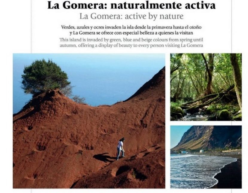 La Gomera llega a tres millones de pasajeros a través de las revistas