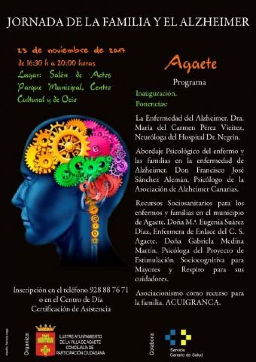 Agaete: Concejal&iacute;a del Mayor, Jornada de la Familia y el Alzheimer