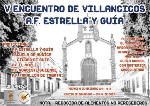 Gu&iacute;a: La Ermita de San Roque acoge el V Encuentro Solidario de Villancicos