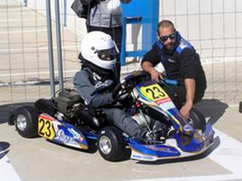 Karting: Luzmi Santana Ramos en la primera cita del CEK