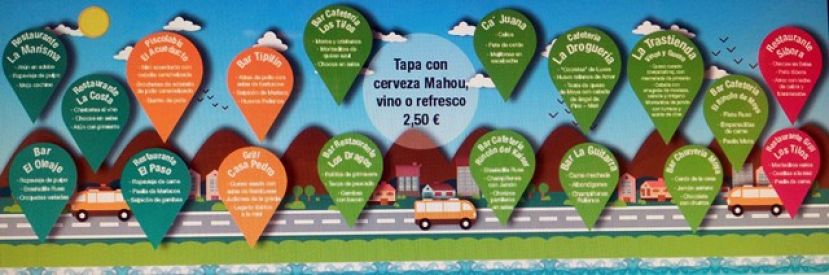 Este fin de semana se celebra la 8ª Ruta de Tapas Villa de Moya
