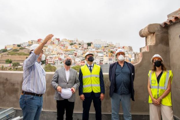 Visita de carácter técnico al edificio del futuro Museo de Bellas Artes de GC