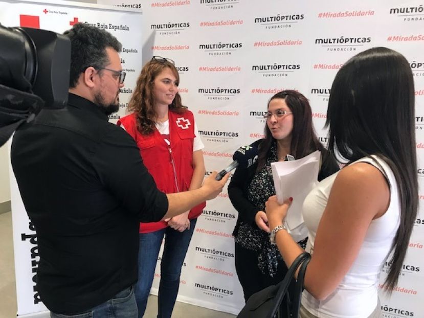 La Mirada Solidaria de Fundaci&oacute;n Multi&oacute;pticas y Cruz Roja llega a Las Palmas