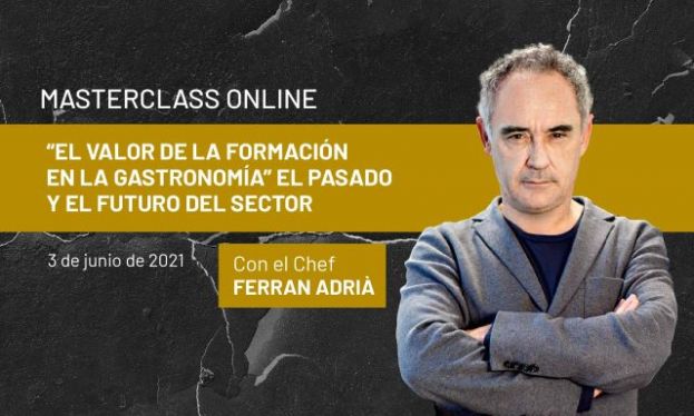 Ferr&aacute;n Adri&aacute; cierra el curso acad&eacute;mico de Hecansa con una clase magistral