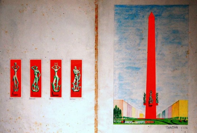 Moya: Se expone la pieza ‘Proyecto monumento a Tomás Morales’