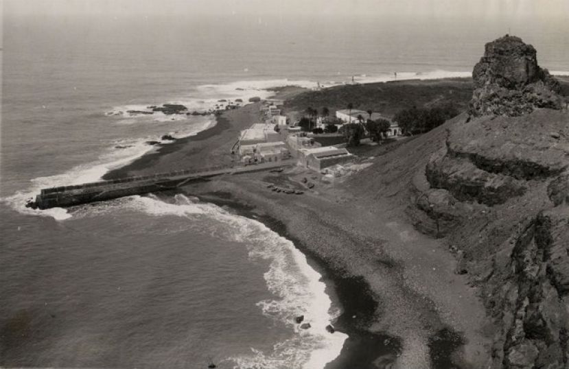 Los riscos de Agaete, la rama y el valle, entre las viejas im&aacute;genes que se recuperan