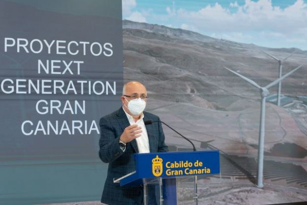 El Cabildo de Gran Canaria aspira a 1.285 millones de fondos europeos para 473 proyectos para el cambio energético