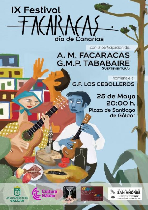 G&aacute;ldar: El pr&oacute;ximo s&aacute;bado 25 de mayo se celebrar&aacute; el noveno Festival Facaracas