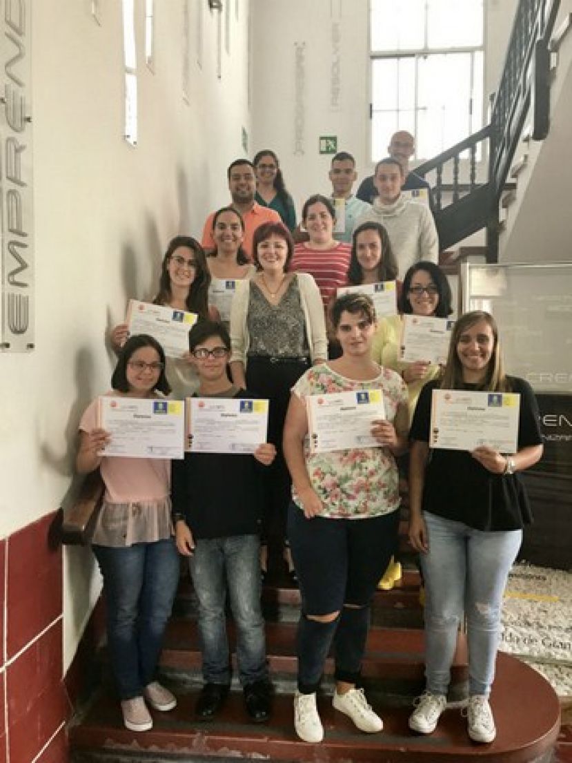 Catorce jóvenes de Gran Canaria se forman en competencias digitales