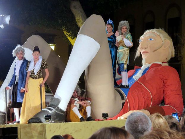 Cabalgata de las Fiestas de Guía “En busca de la novela perfecta”
