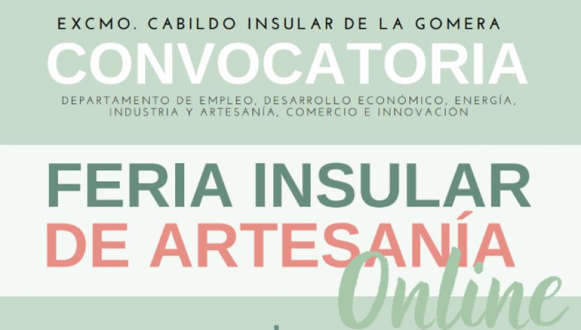 La Gomera prepara la celebraci&oacute;n de su primera feria virtual de artesan&iacute;a