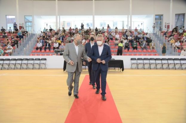 La Gomera estrena pabell&oacute;n multifuncional que ser&aacute; eje del deporte y la cultura (V&iacute;deo)