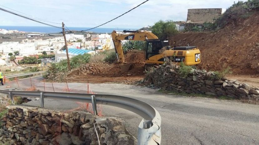 Gu&iacute;a: Comienzan las obras de la carretera de la Monta&ntilde;a de Gu&iacute;a