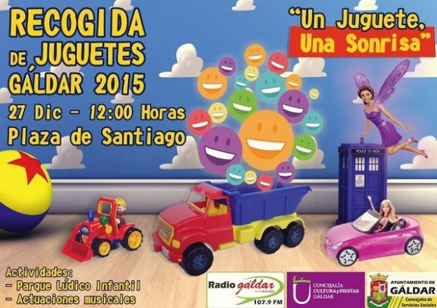 G&aacute;ldar celebra este domingo su Campa&ntilde;a de Recogida de Juguetes