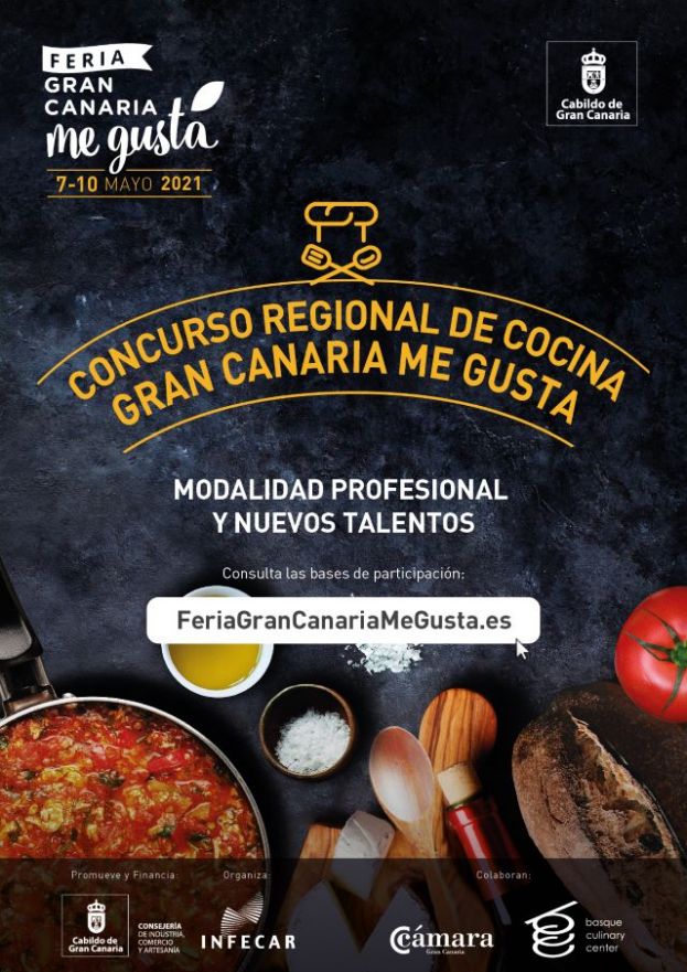 El plazo para inscribirse en el I Concurso Regional de Cocina Gran Canaria Me Gusta aún estará abierto hasta el miércoles