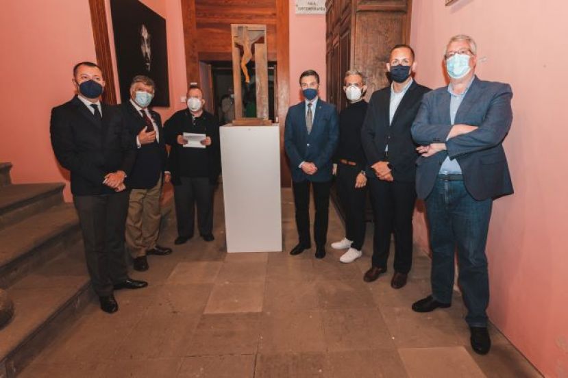 El Museo de Arte Sacro de G&aacute;ldar recibe la donaci&oacute;n de una escultura de M&aacute;ximo Riol