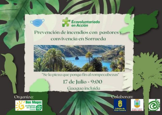 "Prevenci&oacute;n de incendios con pastores y convivencia en Sorrueda"