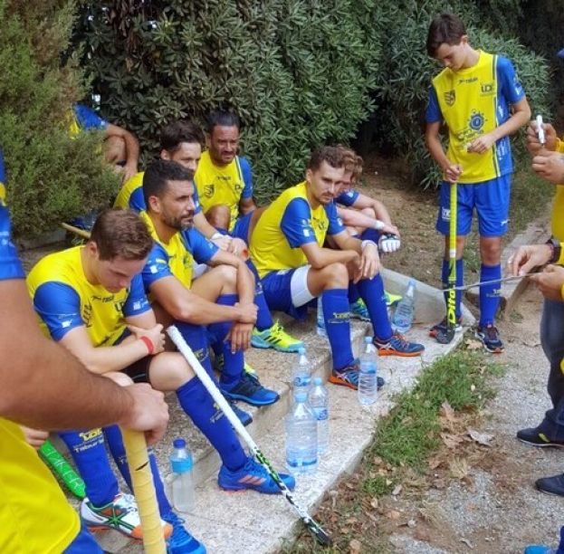 Hockey Hierba - DH Masculina &ldquo;A&rdquo;: Desacertada 2&ordf; mitad del Taburiente