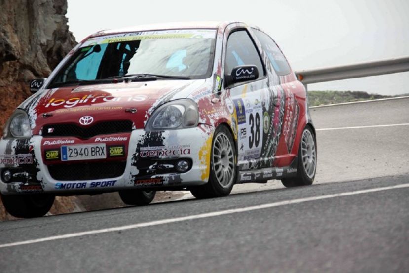 Acorán Navarro en su 2ª temporada en el Rallye Islas Canarias “El Corte Inglés”