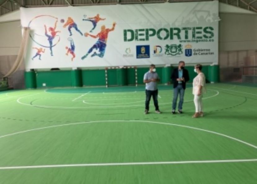 El pabell&oacute;n deportivo Pedro Padilla de Ingenio retoma su actividad