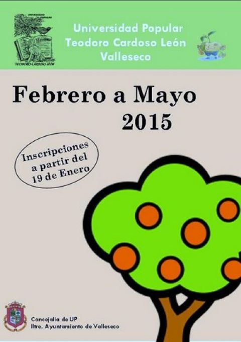 Valleseco: La Universidad Popular abre matricula para 17 cursos