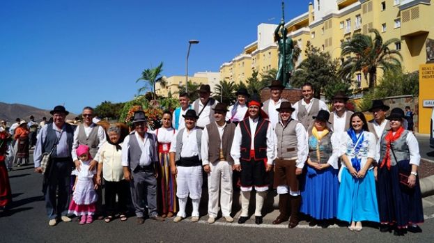 Gáldar cumplió con la tradición de asistir a las Fiestas de las Marías en Guía