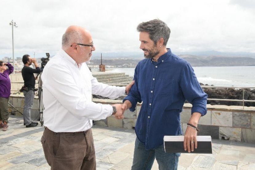 El rodaje simult&aacute;neo de tres largometrajes en Gran Canaria evidencia que &ldquo;es un buen momento para la industria audiovisual&rdquo;