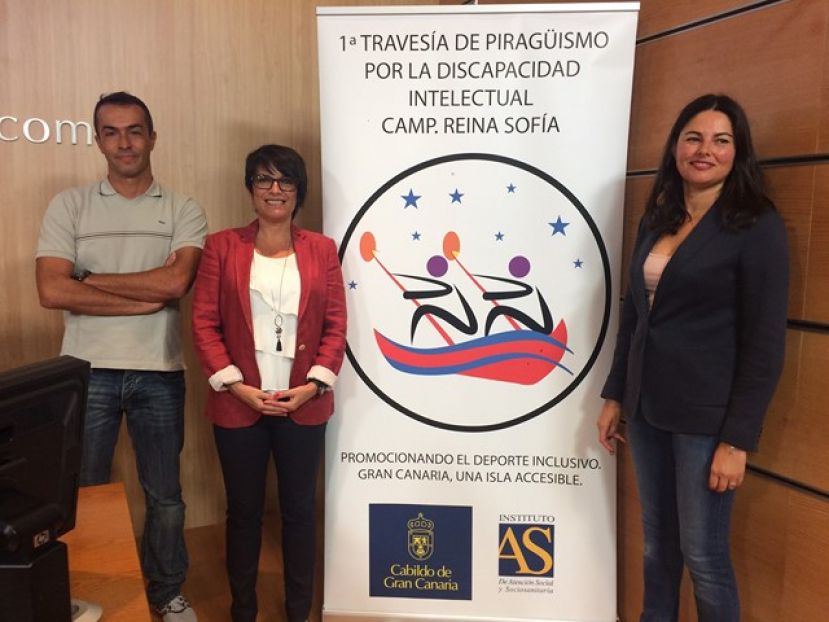 1ª Travesía de piragüismo por la discapacidad intelectual