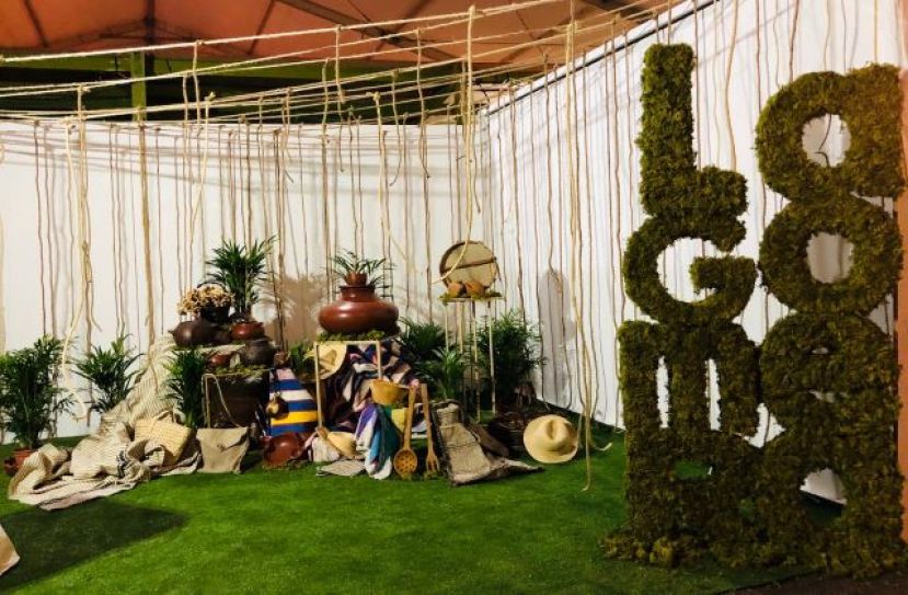 La artesanía gomera se muestran en la XXXII edición de la Feria de Antigua