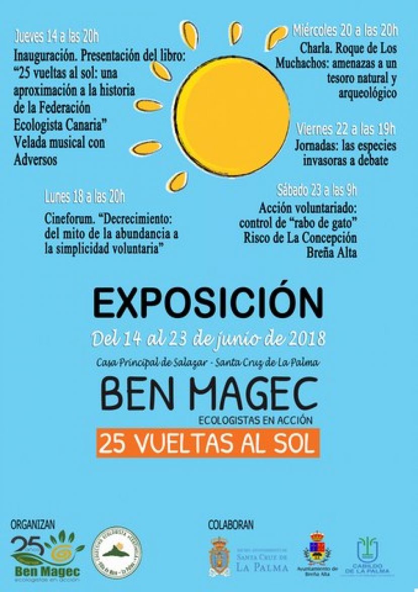 25 Aniversario de La Federaci&oacute;n Ecologista Canaria, BenMagec-Ecolgistas en Acci&oacute;n